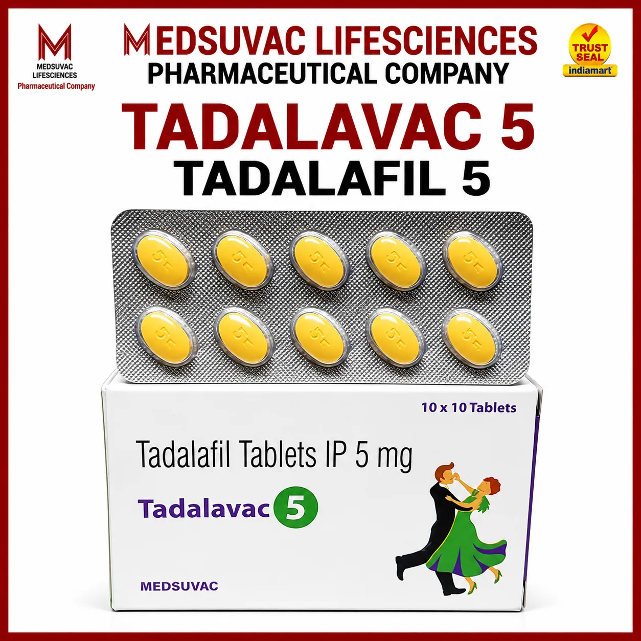 TADALAVAC CIALIS 5 Mg