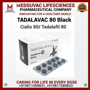 Tadalavac Tadalafil 80 Black