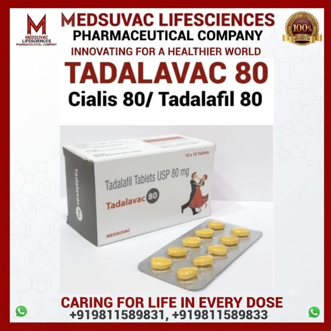 TADALAVAC TADALAFIL 80 MG