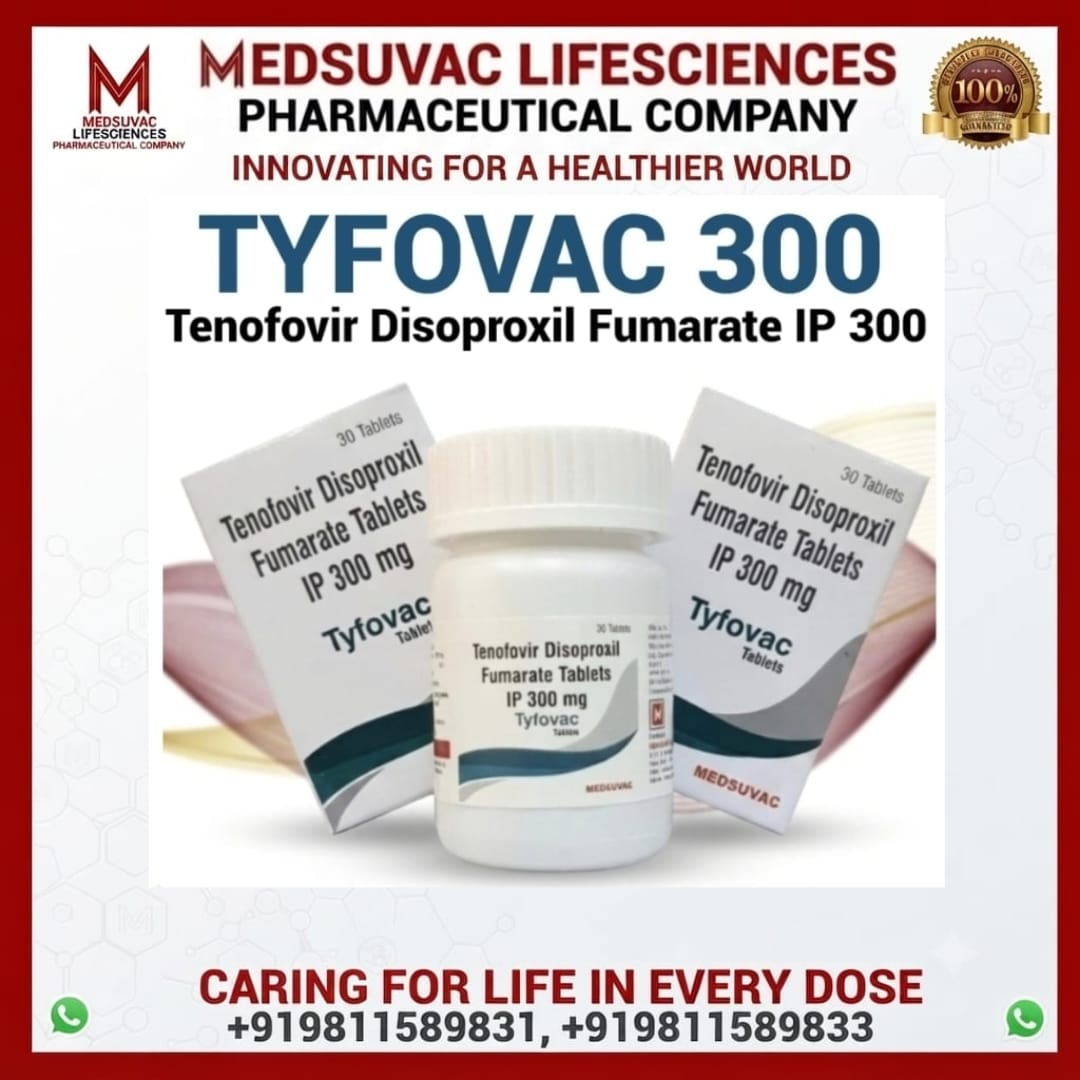 TYFOVAC TENOFOVIR 300 MG TABLETS